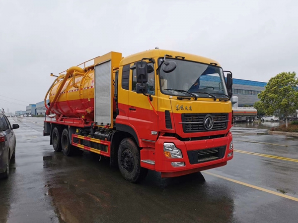 東風(fēng)天龍21方 清洗吸污車