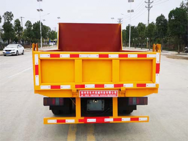 江鈴順達(dá)國六雙排藍(lán)牌自卸式垃圾車