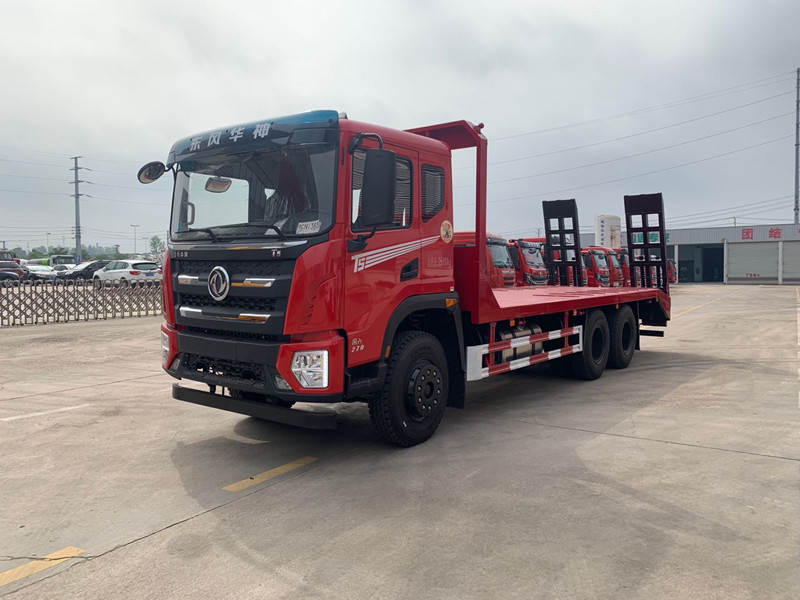 東風(fēng)華神T5后八輪平板拖車